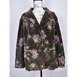 J.GILL Womens Blazer jacket size 2x